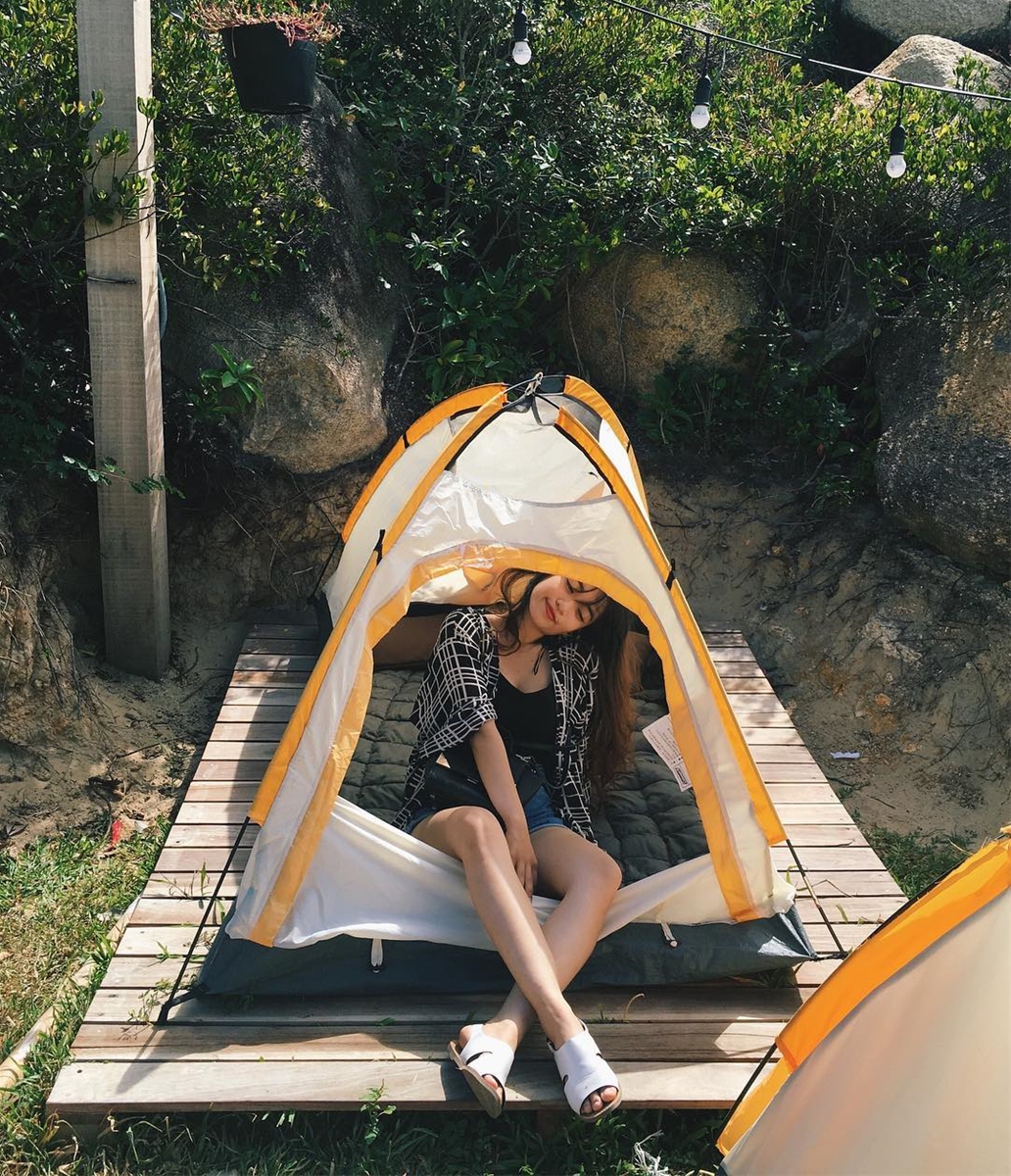 Khu cắm trại ngoài trời độc chiếm qủa đồi hot nhất Bình Định: Trung Lương